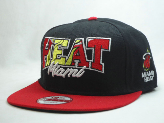 Miami Heat Snapback Hat SF 1